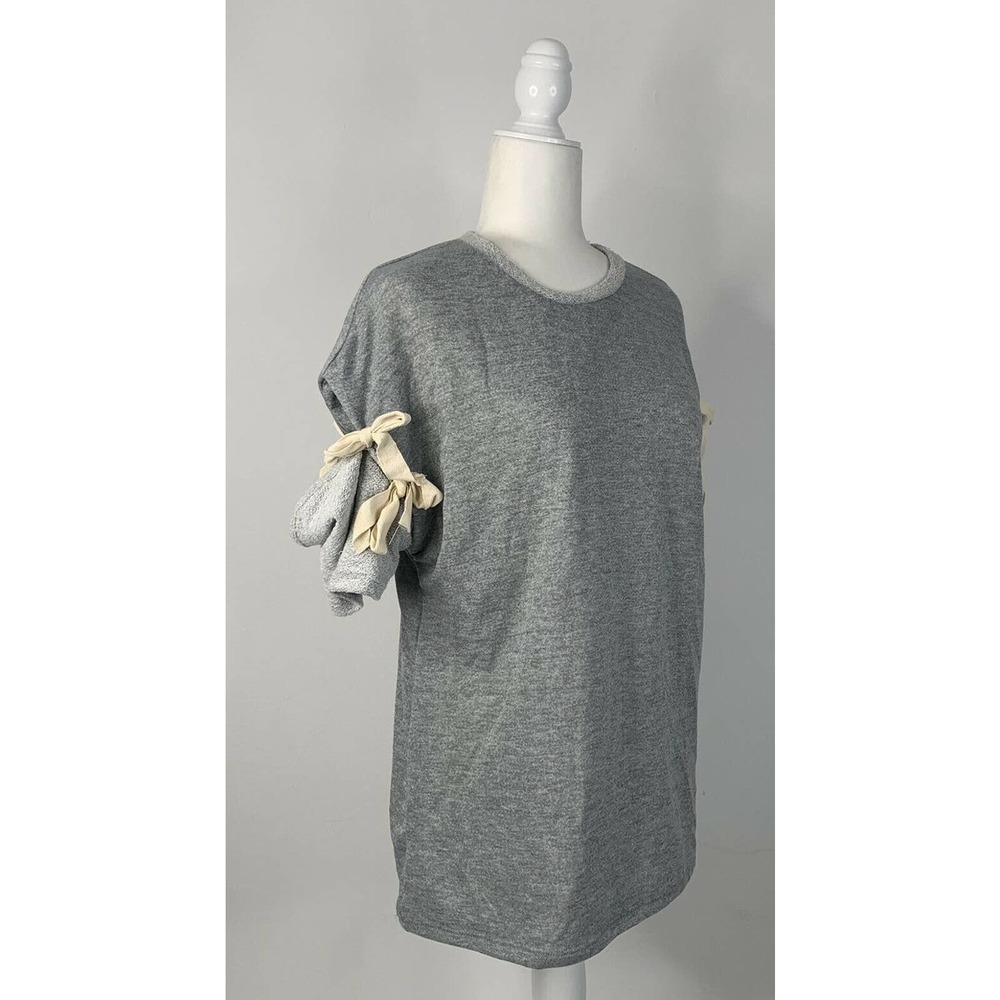 NWT Emberley Bow Sleeve Pullover Sweater Top Large